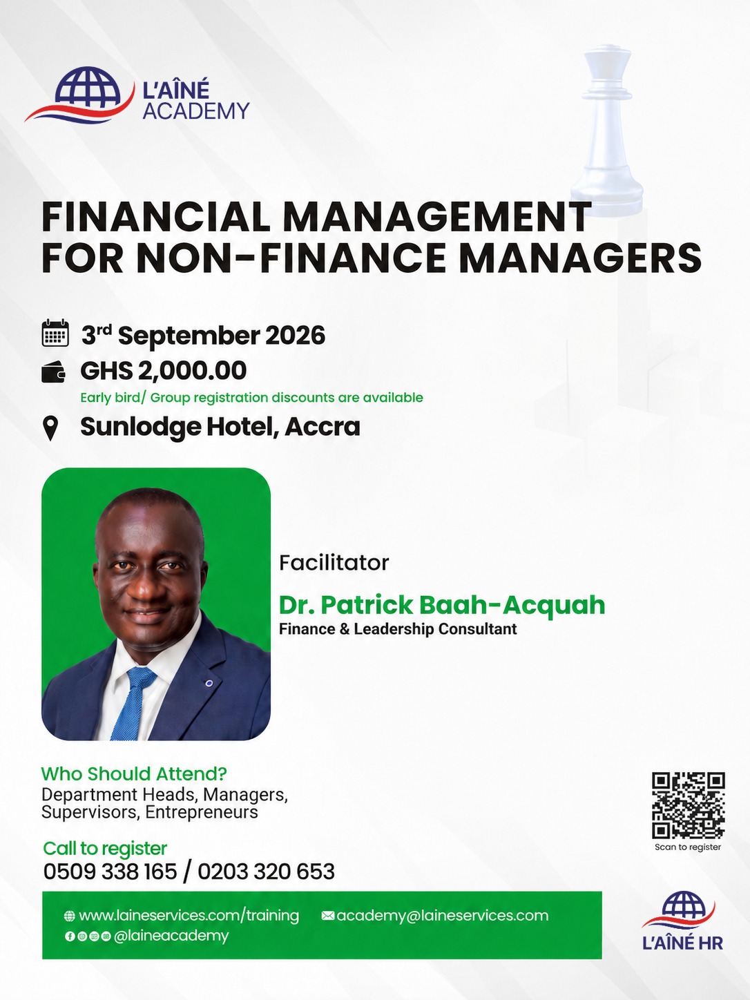 Financial Management for Non-Finance Managers flyer
